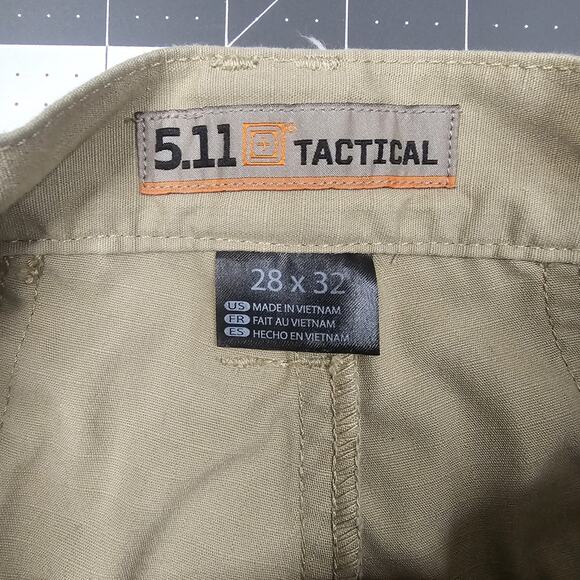 511 Tactical Pants 28x32 Tan Taclite Pro Stryker Cargo Ripstop Police Duty Work - Picture 7 of 16